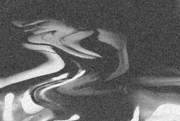 distorted candle circle