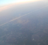 view of ground from plane